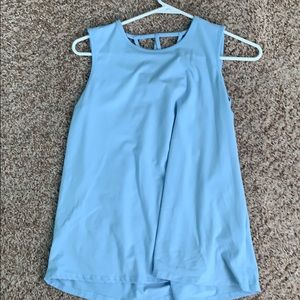 I’m selling a tank top with an opening in the back